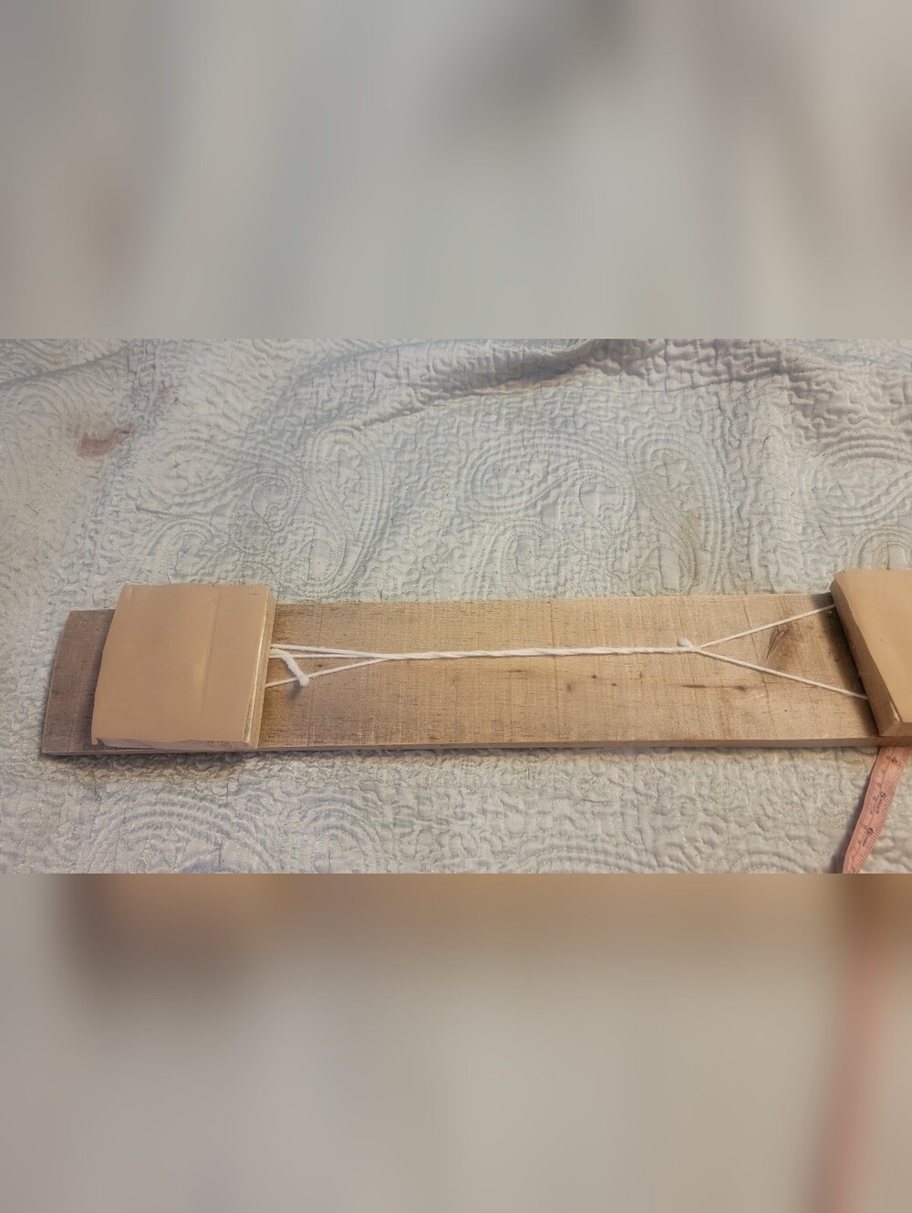Wooden 'together' Script Sign - White Lettering - Picture 4 of 4